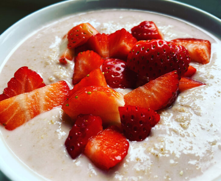 Strawberry Cream Oat Bran