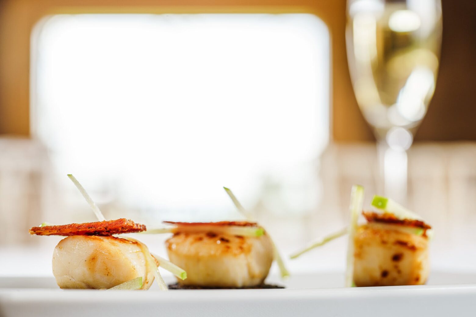 seared scallops